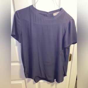 Purple loft blouse